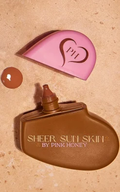 PrettyLittleThing Bronzers*Pink Honey Sheer Sun Skin Sun Kissed Fluid Bronzer
