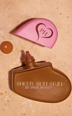 PrettyLittleThing Bronzers*Pink Honey Sheer Sun Skin Sun Kissed Fluid Bronzer