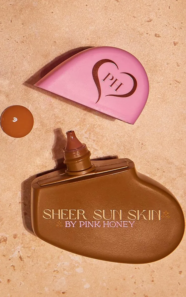 PrettyLittleThing Bronzers*Pink Honey Sheer Sun Skin Sun Kissed Fluid Bronzer