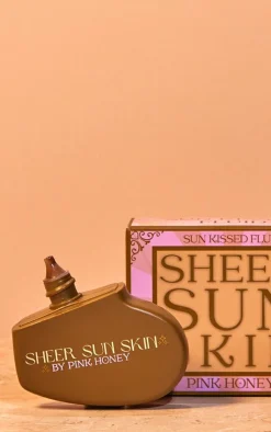 PrettyLittleThing Bronzers*Pink Honey Sheer Sun Skin Sun Kissed Fluid Bronzer