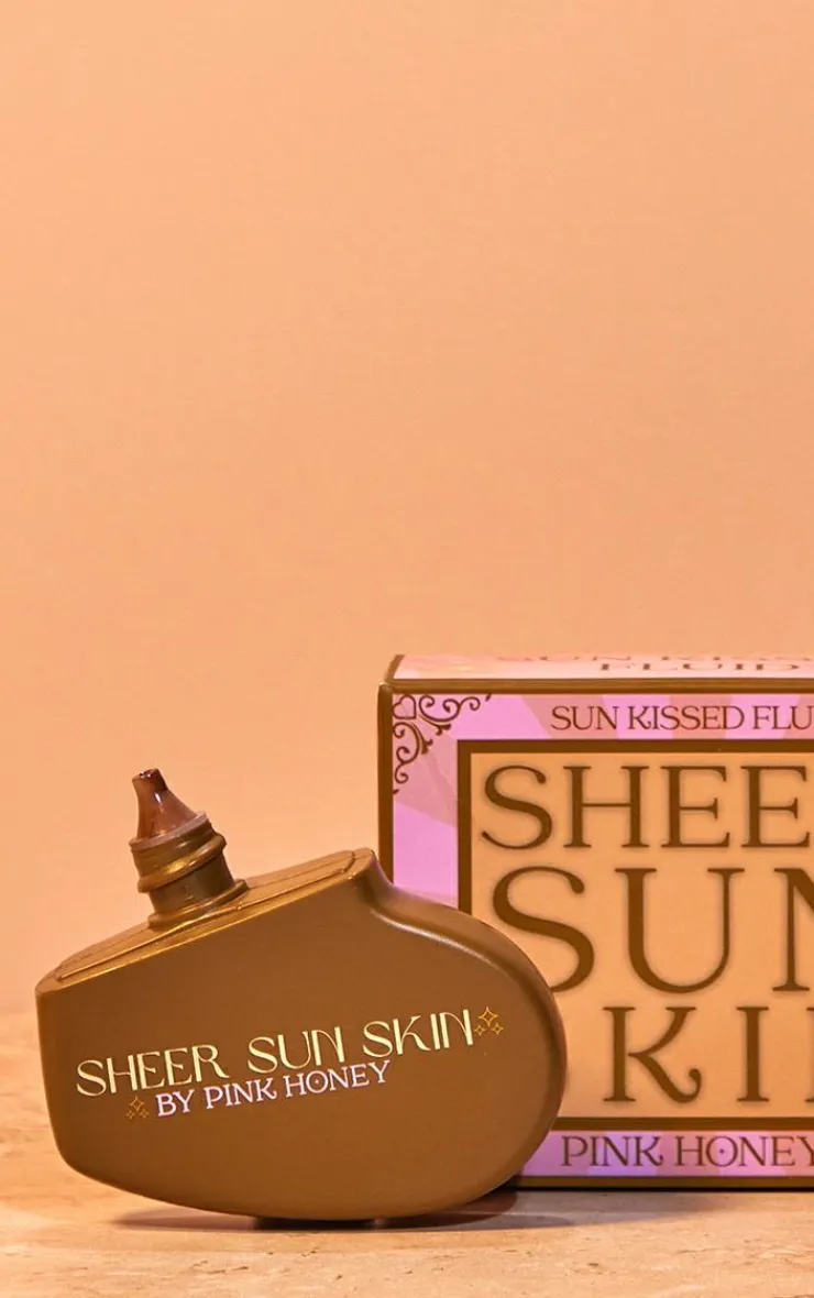 PrettyLittleThing Bronzers*Pink Honey Sheer Sun Skin Sun Kissed Fluid Bronzer