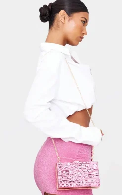 PrettyLittleThing Clutch Bags*Molten Clutch Bag