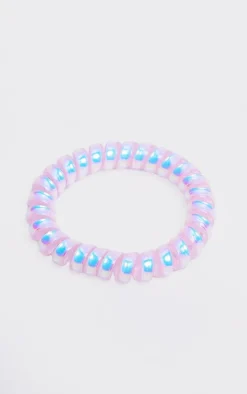 PrettyLittleThing Hair Accessories*Pearlescent Spiral Hair Tie Multipack