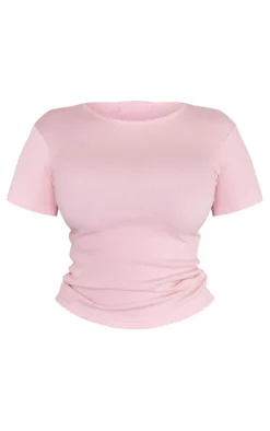 PrettyLittleThing T-Shirts*Ribbed Short Sleeve T Shirt