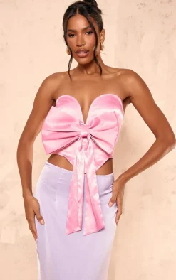 PrettyLittleThing Corsets*Satin Bow Corset