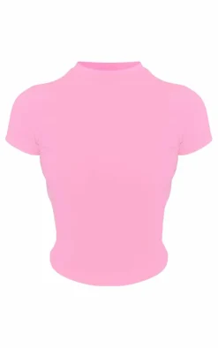 PrettyLittleThing Snatched*Snatched Sculpt Short Sleeve T Shirt