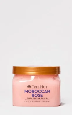 PrettyLittleThing Bath & Body*Tree Hut Moroccan Rose Shea Sugar Scrub 510G