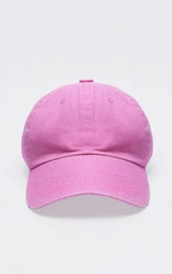 PrettyLittleThing Baseball Caps*Washed Denim Cap