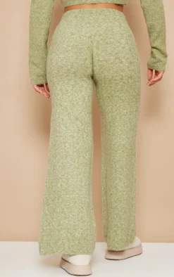 PrettyLittleThing Knitted Two Piece Sets*Luxe Knit Side Rib Pants