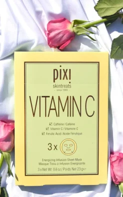 PrettyLittleThing Face Masks*Pixi Vitamin-C Sheet Mask