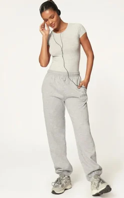 PrettyLittleThing Gym Wear*PLT Sport Print Oversized Sweatpants