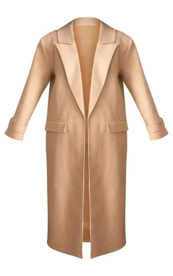 PrettyLittleThing Winter Coats & Jackets*PLT Label Wool Look Oversized Coat
