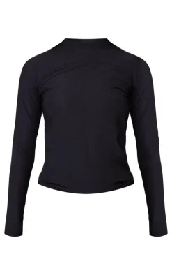 PrettyLittleThing Workout Tops*PLT RUN Long Sleeve Airtex Top