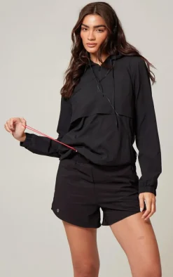 PrettyLittleThing Gym Shorts*PLT Run Pocket Detail Underlayer Shell Runner Shorts