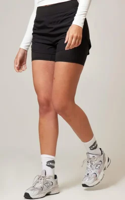 PrettyLittleThing Gym Shorts*PLT RUN Ripstop Underlayer Running Shorts