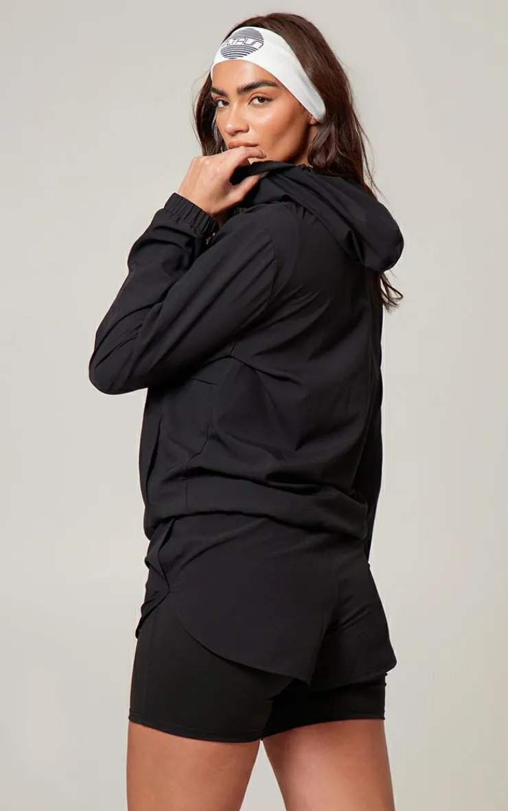 PrettyLittleThing Athletic Jackets*PLT RUN Ripstop Zip Up Running Jacket