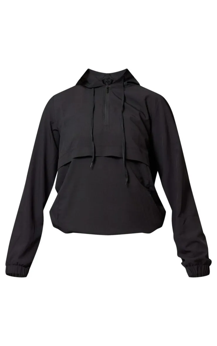 PrettyLittleThing Athletic Jackets*PLT RUN Ripstop Zip Up Running Jacket