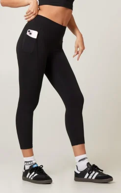 PrettyLittleThing Gym Leggings*PLT RUN Sculpt Pocket Detail Cropped Leggings