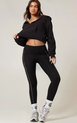 PrettyLittleThing Gym Leggings*PLT RUN Sculpt Reflective Pocket Detail Legging