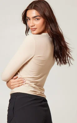 PrettyLittleThing Workout Tops*PLT RUN Long Sleeve Airtex Top