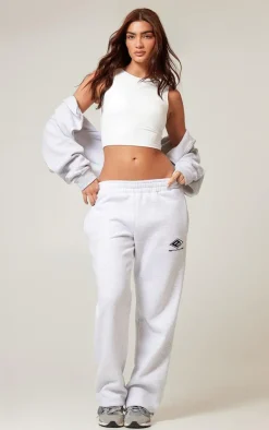 PrettyLittleThing Workout Tops*PLT RUN Sculpt Padded Basic Racer Neck Top