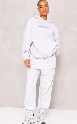 PrettyLittleThing Gym Wear*PLT SPORT Bold Embroidered Oversized Hoodie