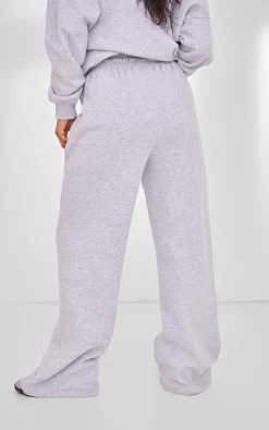 PrettyLittleThing Gym Wear*PLT SPORT Embroidered Drawstring Waist Wide Leg Sweatpants