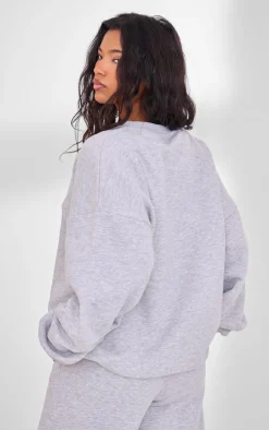 PrettyLittleThing Workout Tops*PLT SPORT Embroidered Oversized Sweatshirt