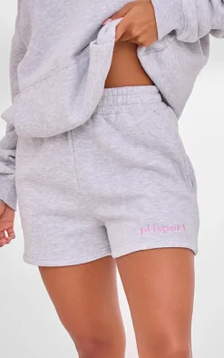 PrettyLittleThing Gym Shorts*PLT SPORT Embroidered Sweat Shorts