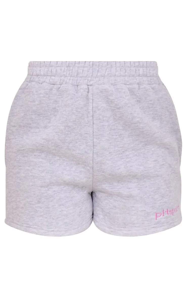PrettyLittleThing Gym Shorts*PLT SPORT Embroidered Sweat Shorts