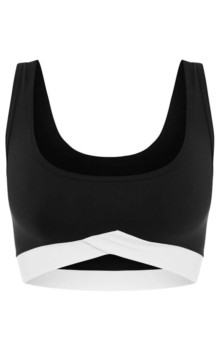 PrettyLittleThing Sports Bras*PLT SPORT Sculpt Contrast Detail Sport Bra