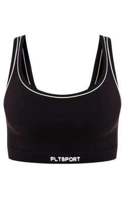 PrettyLittleThing Sports Bras*PLT SPORT Sculpt Contrast Binding Sports Bra