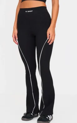 PrettyLittleThing Yoga Pants*PLT SPORT Sculpt Contrast Binding Yoga Pants