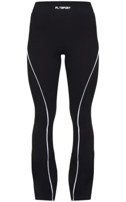 PrettyLittleThing Yoga Pants*PLT SPORT Sculpt Contrast Binding Yoga Pants