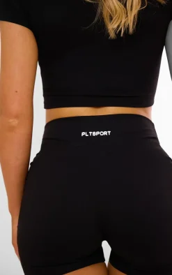 PrettyLittleThing Gym Shorts*PLT SPORT Sculpt Ruched Side Shorts