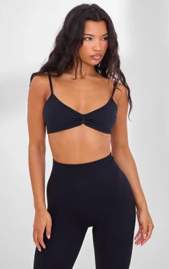 PrettyLittleThing Sports Bras*PLT SPORT Seamless Twist Front Sports Bra