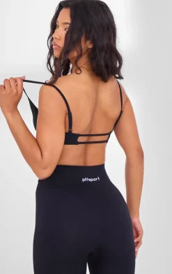 PrettyLittleThing Sports Bras*PLT SPORT Seamless Twist Front Sports Bra
