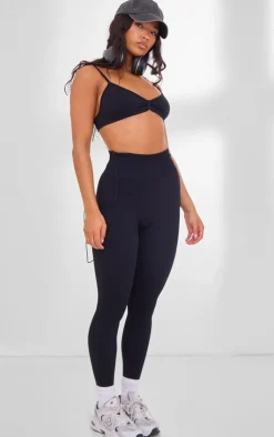 PrettyLittleThing Sports Bras*PLT SPORT Seamless Twist Front Sports Bra