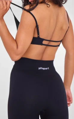 PrettyLittleThing Sports Bras*PLT SPORT Seamless Twist Front Sports Bra