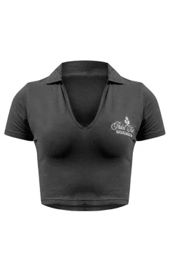 PrettyLittleThing Workout Tops*PLT SPORT V Neck Tennis Vest