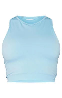 PrettyLittleThing Sports Bras*PLT SPORT Seamless Bust Panel Detail Sports Bra
