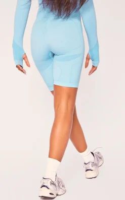 PrettyLittleThing Gym Shorts*PLT SPORT Seamless Contrast Detail Shorts