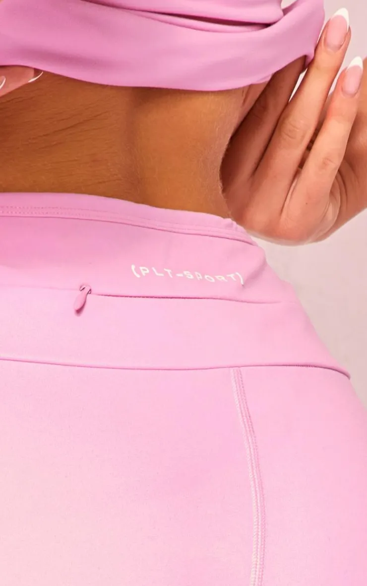 PrettyLittleThing Gym Leggings*PLT SPORT Sculpt Panel Zip Detail Leggings