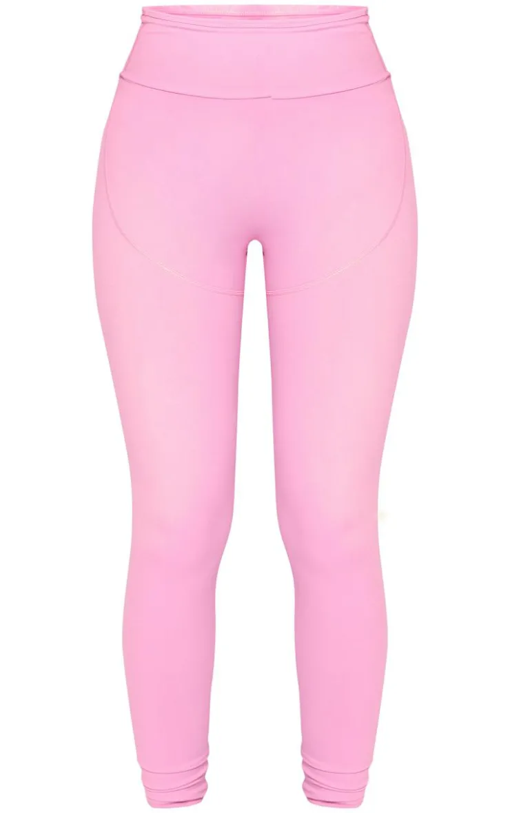 PrettyLittleThing Gym Leggings*PLT SPORT Sculpt Panel Zip Detail Leggings