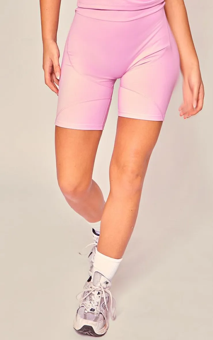 PrettyLittleThing Gym Shorts*PLT SPORT Sculpt Panel Detail Shorts