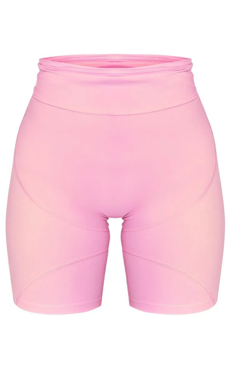 PrettyLittleThing Gym Shorts*PLT SPORT Sculpt Panel Detail Shorts