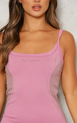 PrettyLittleThing Seamless Gym Wear*PLT SPORT Jacquard Seamless Unitard