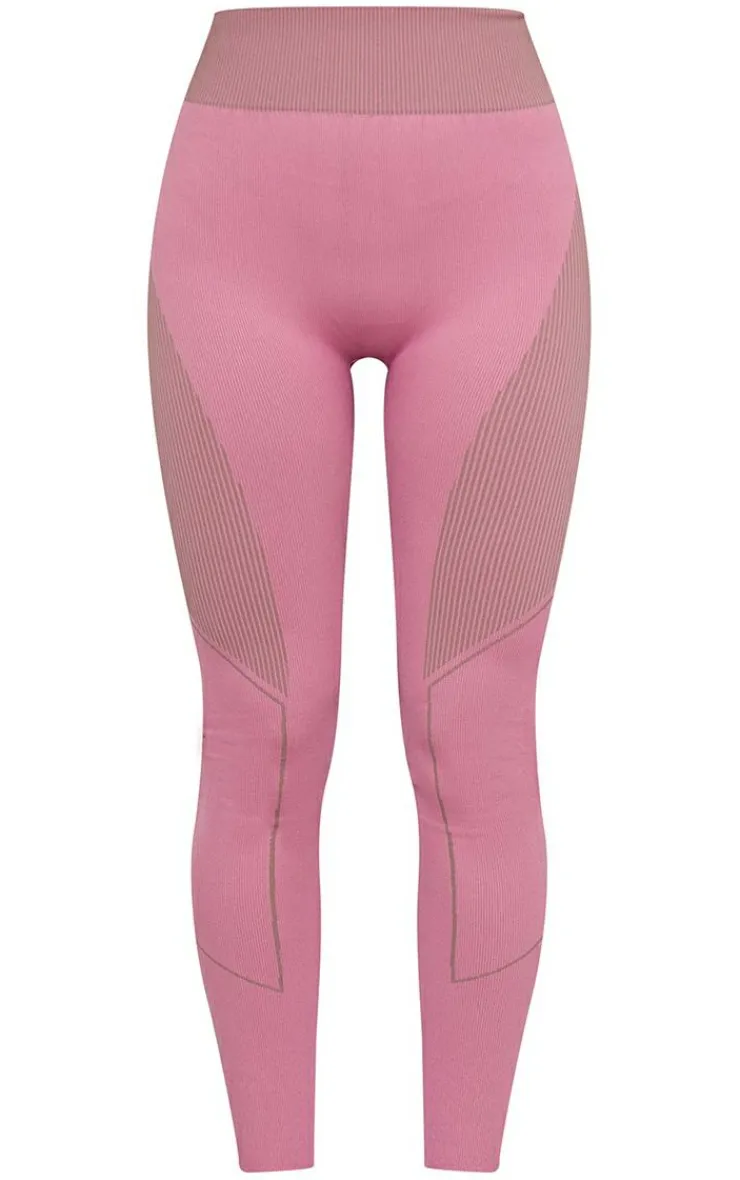 PrettyLittleThing Seamless Gym Wear*PLT SPORT Jacquard Seamless Gym Leggings