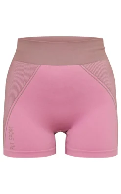 PrettyLittleThing Gym Shorts*PLT SPORT Jacquard Seamless Booty Shorts