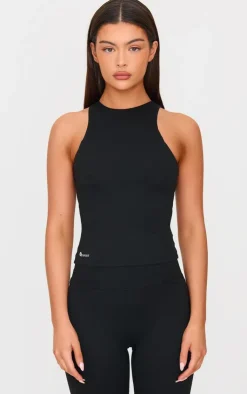 PrettyLittleThing Workout Tops*PLT Sport Sculpt Seam Detail Gym Vest